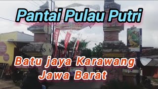 Pantai terbaru pulau putri Karawang Jawa Barat