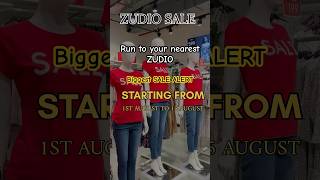 ZUDIO BIGGEST SALE‼️ #zudiosale2024 #zudiobigsale #zudiocollection #zudiohaul #shortsfeed #shorts