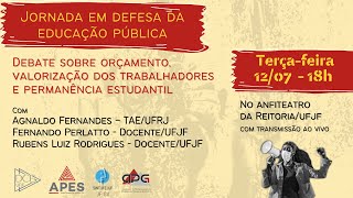 Debate - Jornada em Defesa da Educação Pública