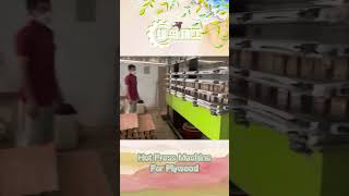 Hot Press Machine｜Woodworking Melamine Laminating Plywood Hot Press Machine 2023