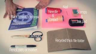 DIY & CRAFTS: HOW TO MAKE A JOURNAL by Natasha Singh (Miss_Singh)