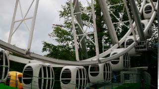 Attraction the Ferris wheel movement mechanism