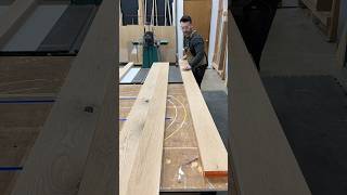 Glueing up some white oak. #woodworking #woodshop #custom #woodmaker #tools #hardwood #woodcut