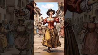 la extraña pandemia del baile de 1518 #shorts