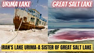 Iran’s Lake Urmia — a sister to the Great Salt Lake — has lost nearly 95% of its volume!