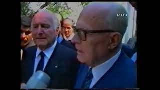 1982: Pertini omaggia Garibaldi a Caprera e La Maddalena