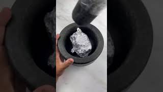 Is it real or fake??||Aluminium foil chnge into steel ball 😳😳 #shorts #youtube #trick