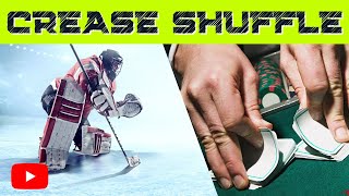 Crease Shuffle To Powerful Pushes | Goalie Training