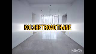 Luxury New 3bhk 1.85 cr New Building New flat available for sale kolshet Road Thane, #thaneproperty