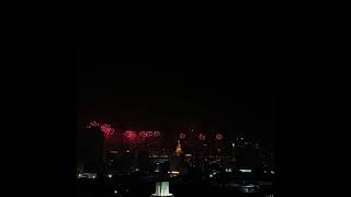 Qatar National Day Fireworks in Hotel Quarantine - 18th December 2020