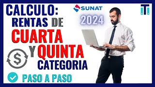 🛑Como calcular la renta de cuarta y quinta categoría 2023 | Declaración Anual 2023