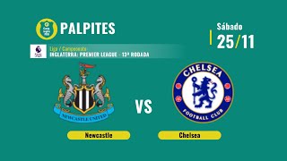 Palpites Newcastle x Chelsea: 13ª rodada da Premier League - 25/11/2023