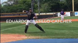 Eduardo Castillo JUCO Catcher