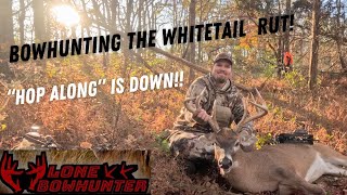 rattled into 12 yrds!, bowhunting whitetails during the Rut!