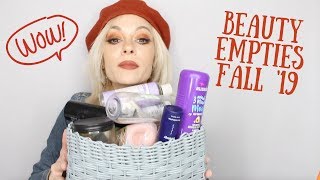 Fall 2019 Empties  | Rachel Yarmosh