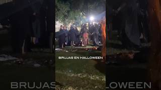 Brujas REALES en Halloween #halloween #dulceotruco #bruja #brujas #witch #parati