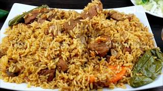 كبسة لحم سهلة  أطيب وجبة غداء😋Kabsa Recipe