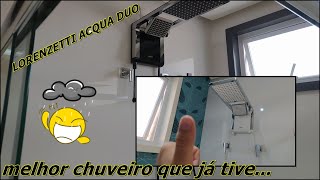 CHUVEIRO LORENZETTI ACQUA DUO ULTRA, Vale a pena? Mais de 2 anos de uso. REVIEW.