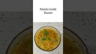 Nandu (crab) Rasam #11 #shorts #cooking #unavuulagam #kitchen Sept 14/24 #tamil