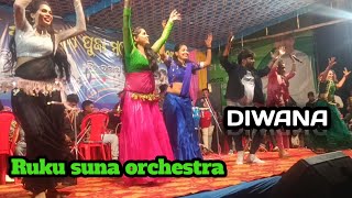 Diwana || ruku Suna || sambalpuri orchestra|| stage dhamaka#viralvideo #viral #orchestra