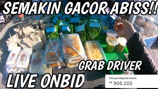 Live Onbid Grab Driver 3  jam 18 orderan Melimpah Gacor Banget