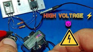 High voltage ⚡ generator 30kv stun gun make taser💥