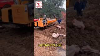 Hunan Plum crawler dumper in construction site