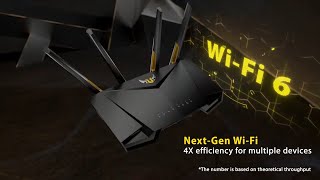 ASUS TUF Gaming AX3000 Wi Fi 6 Gaming Router Official