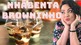 NHÁ BENTA BROWNINHO | SEM GELATINA | SEM OVO | RECEITA FÁCIL