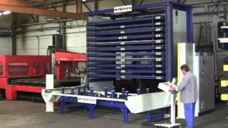 Lagerlift : INTERTEX Blechlager // Vertical Lift for Sheets - TowerMat TM-EE1.1