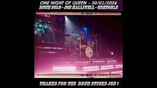 ONE NIGHT OF QUEEN - Drum solo Jon Halliwell - Grenoble Janvier 2024