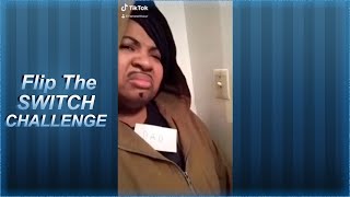 My dad killed the Flip The Switch Challenge.... TikTok #FlipTheSwitchChallenge ....