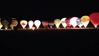 Nacht der Ballone bei der Ballon-WM im Waldviertel