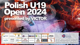 Polish Open U19 | Badminton | Strzelce Opolskie | 2024 | kort 2 | FINALS