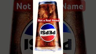 Pepsi ka real name? #shorts