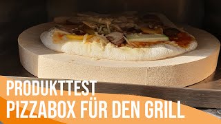 Test: Pizzabox mit Pizzastein für den Grill | Produkttest von Tobias