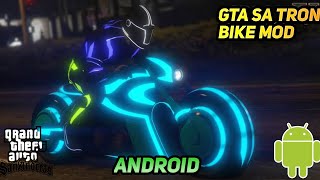 Gta Sa Tron Bike Mod | Gta Sa Bike Mod Android | Gta Sa New Mod | Gta Sa Android | Gta Sa Mods