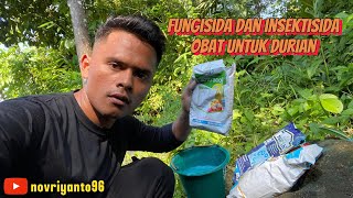 Manfaat penyemprotan fungisida dan insektisida untuk durian #bawor #musangking #kebundurian