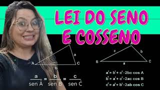 Segredos da Geometria: Dominando a Lei do Seno e do Cosseno! 📏🔍"