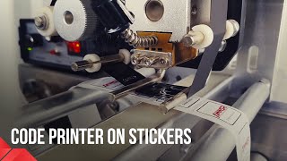 Code Printer for Stickers and labels by Ammar Machinery