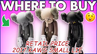 SECRET SHOP! Buy a KAWS "SMALL LIE" in Retail Price