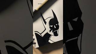 The Batman Drawing Tutorial #shortsfeed #drawing #batman #tutorial #youtubeshorts