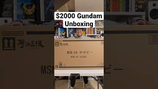 $2000 Gundam Unboxing! (Metal Structure Sazabi) #gundam #anime #mecha #robot #toys #japan #cool