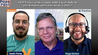 #834 Fortics amplia capacidade e qualidade do atendimento omnichannel da iCONECT