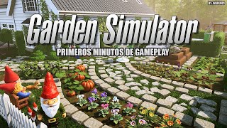 Primeros minutos de Garden Simulator en español