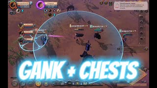 Gank + loot chests | Albion online