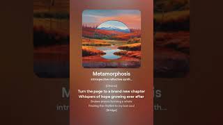 "Metamorphosis (Turn the Page)" by #MelodiesInTime #DailySong #DailyMusic