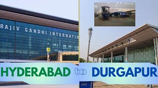 Hyderabad to Durgapur Flight | HYD-RDP | IndiGo Airbus A320neo | RGIA | KNIA