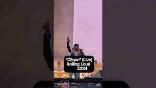 Big Sean performs "Clique" (Live) at Rolling Loud LA 2024 @bigsean