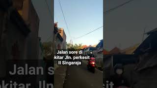 Jalan sore di sekitar Jln. perkesit II #singaraja #bali